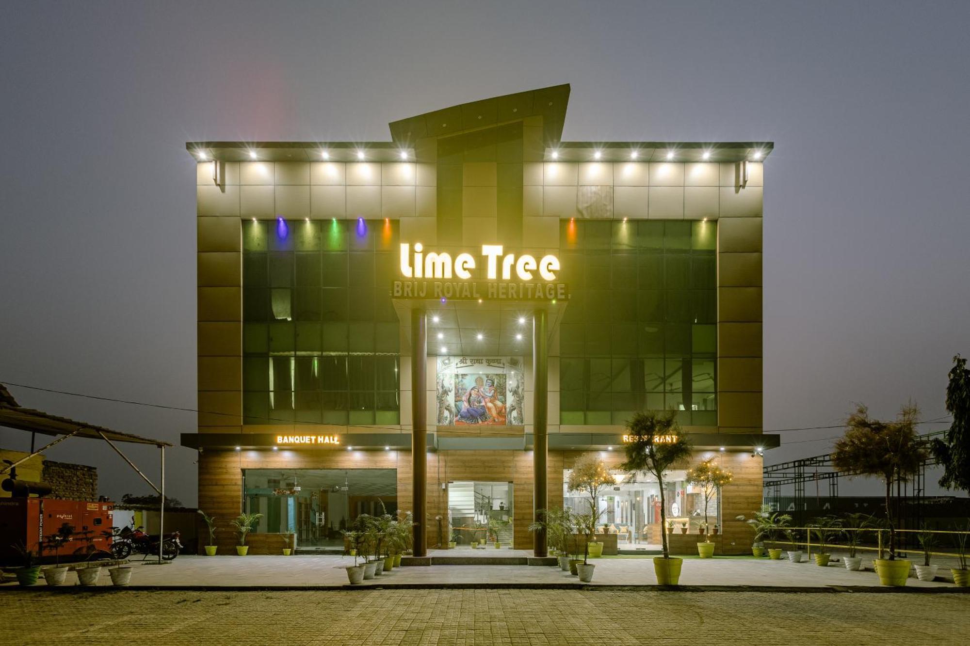 Lime Tree Hotel And Banquet Vrindavan Bagian luar foto